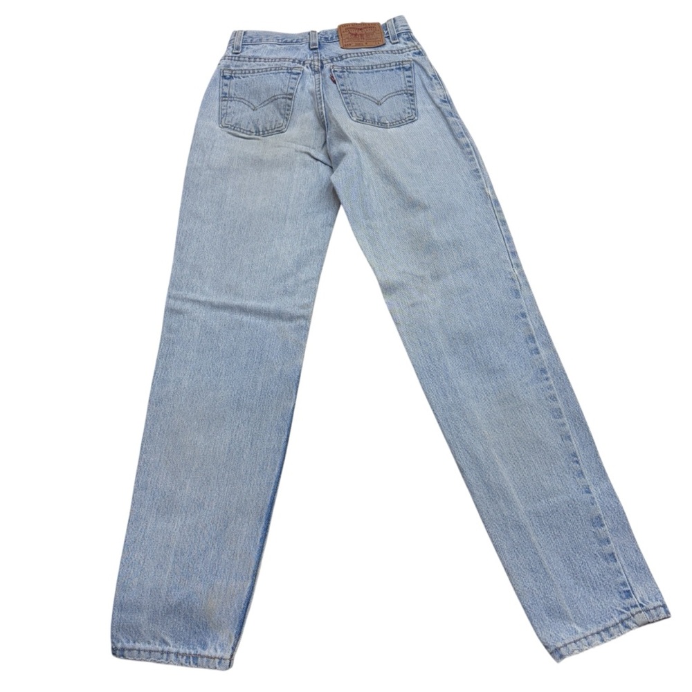 Vintage‎ 90s Levi’s 550’s Light Wash Relaxed Tappered Waist Sz 5 (Jr.)